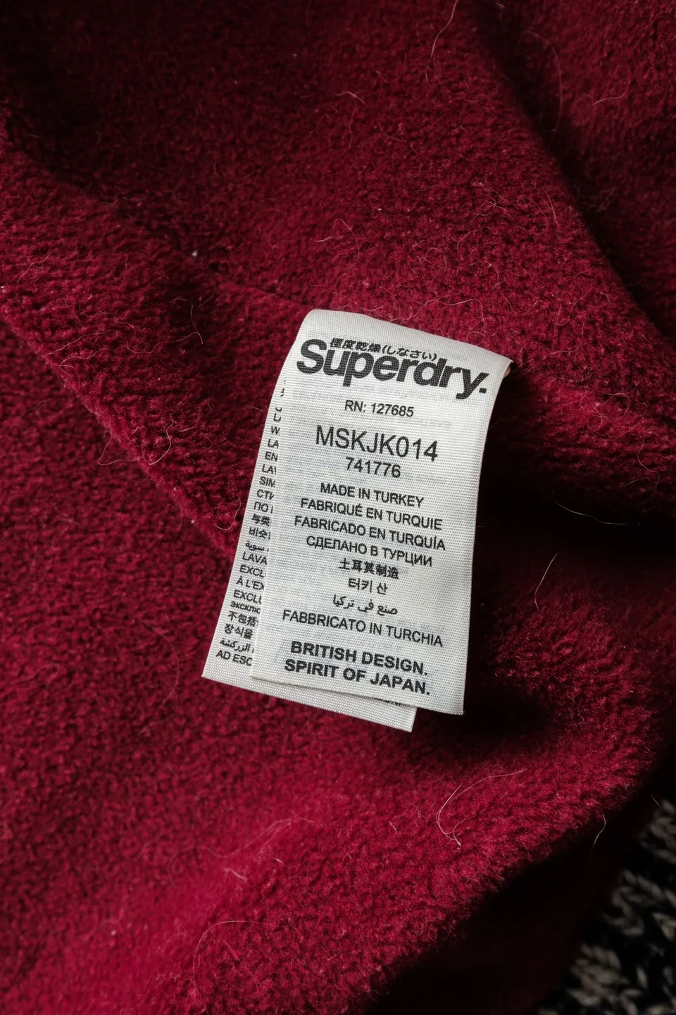 Superdry Men's Knit Cardigan Winter Jacket image indicator(4)