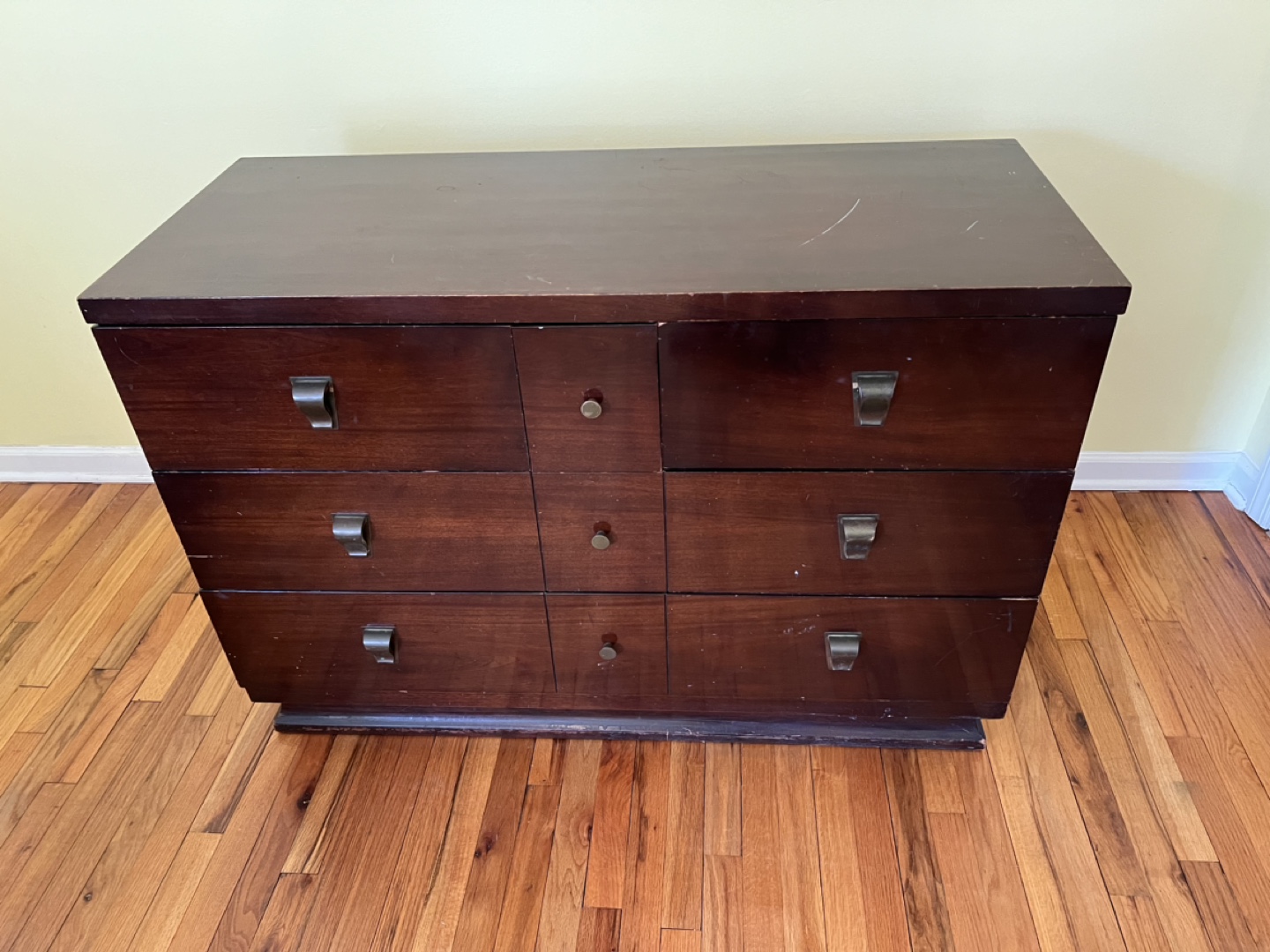 Antique solid wood dresser