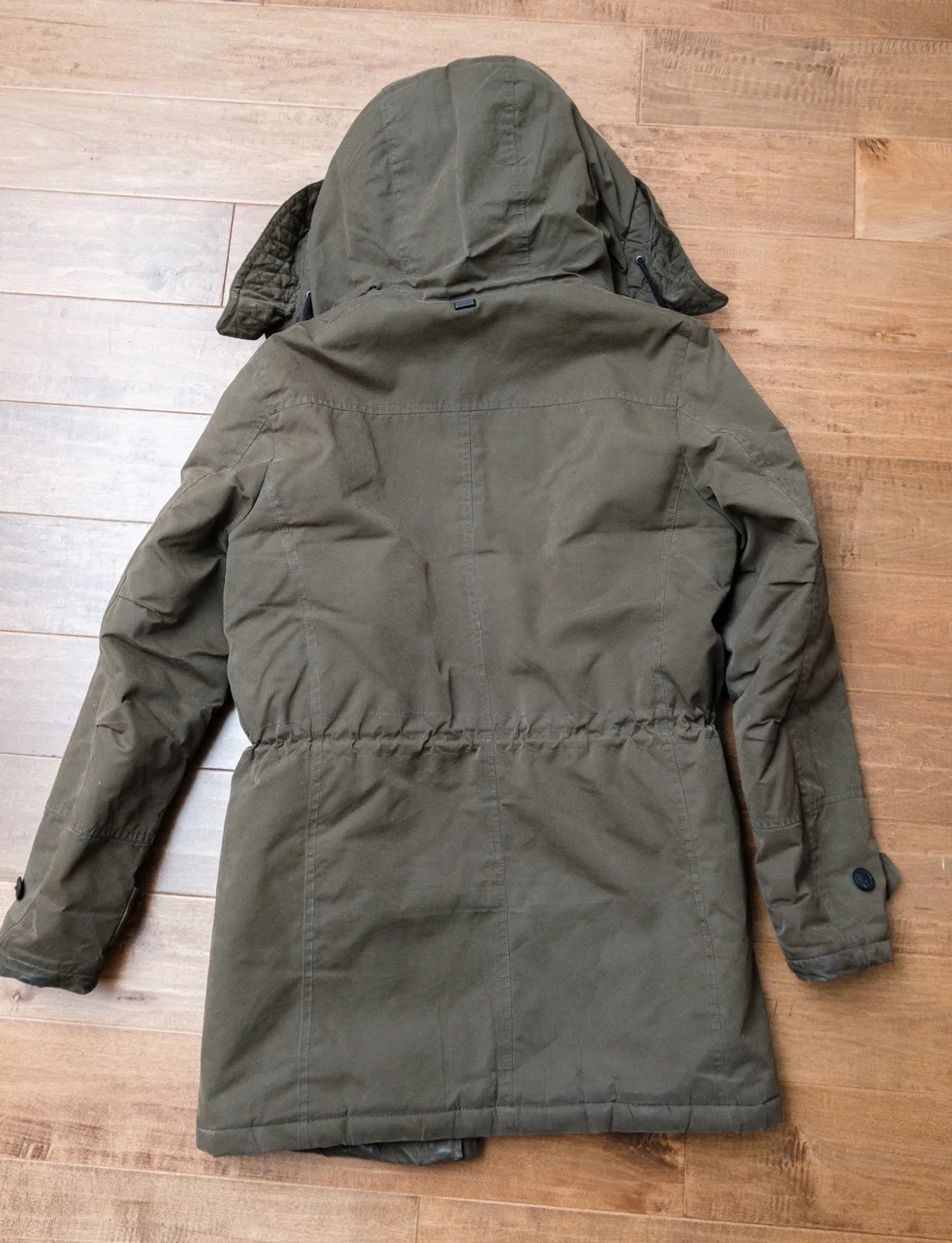 Military Green Winter Parka Jacket image indicator(2)