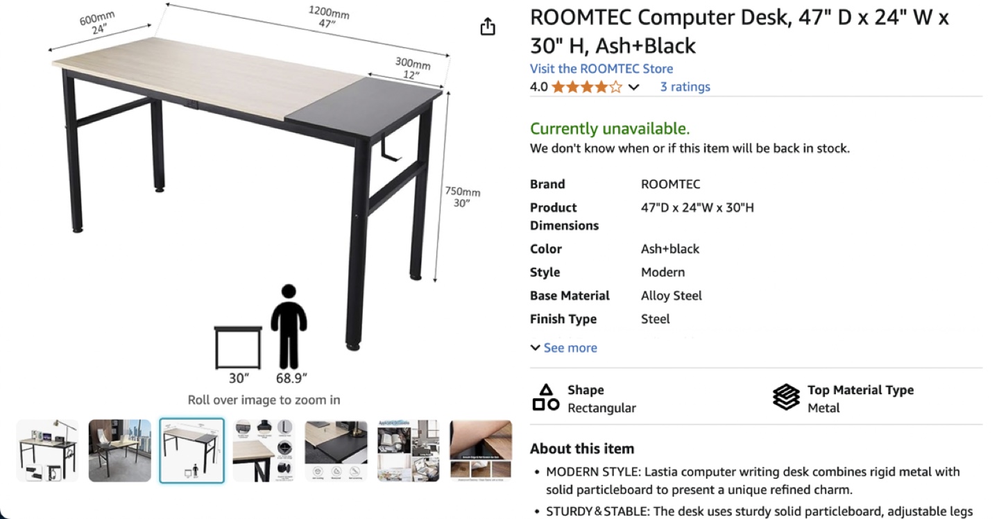 Desk-till12/17 - photo 3