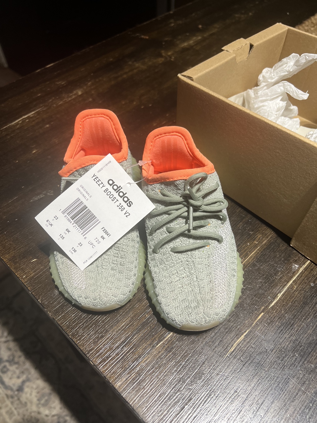 Adidas Yeezy Boost 350 V2 Infant Size 6