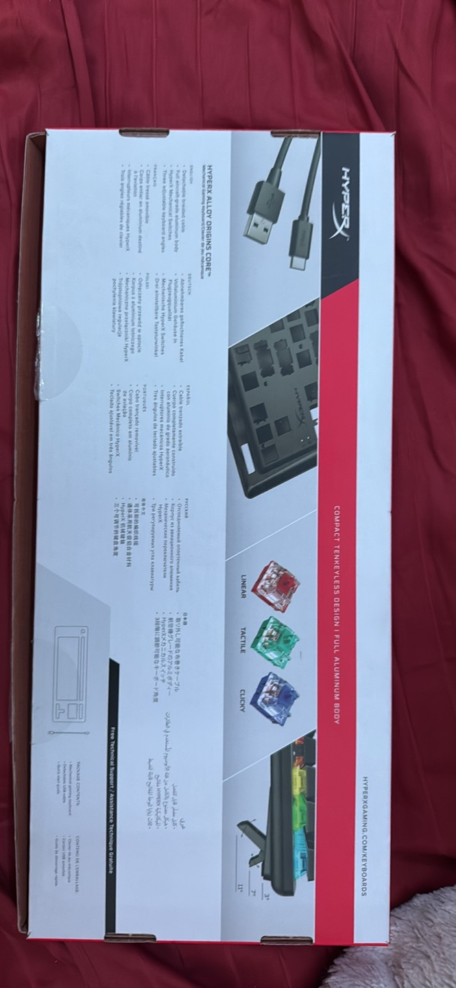 HyperX Origins Core 60% Mechanical Keyboard - photo 4