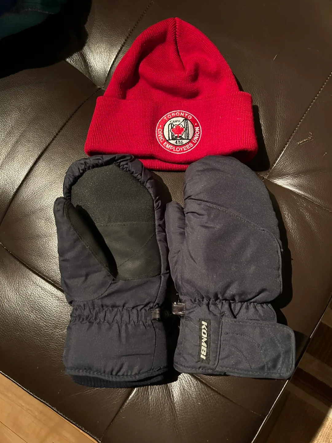 Kombi Ski Mittens (toque already gone) #freecycle thumbnail