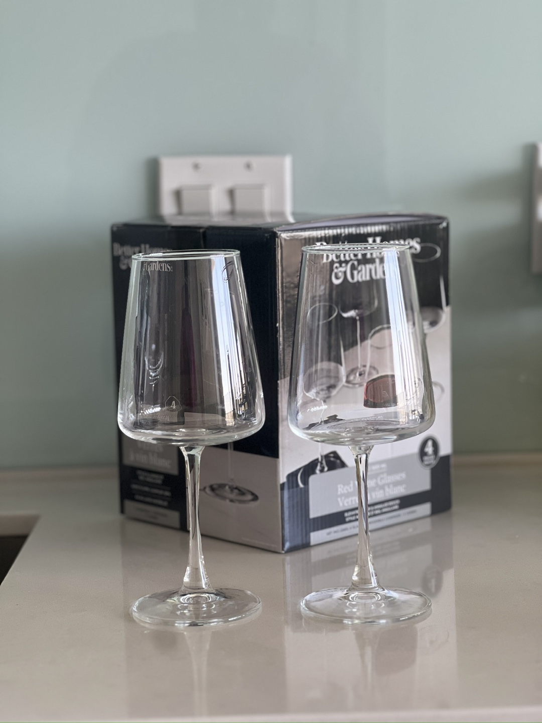 Better Homes & Gardens Red Wine Glasses