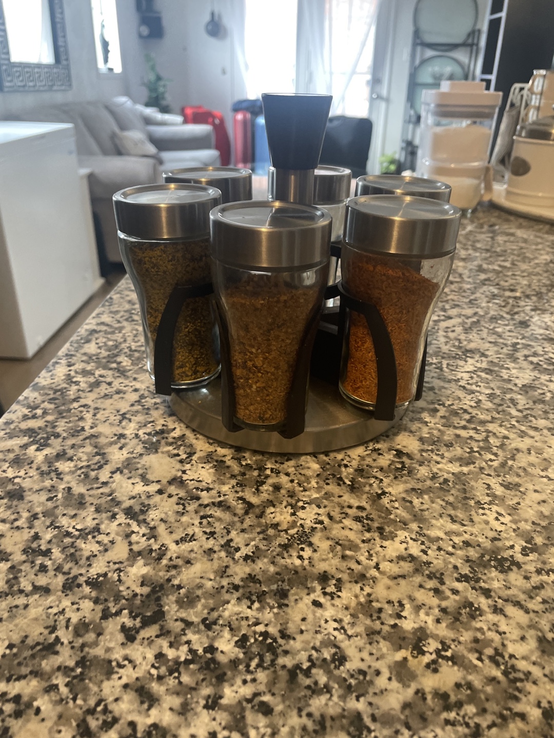 Spice Rack with 6 Jars - photo 2