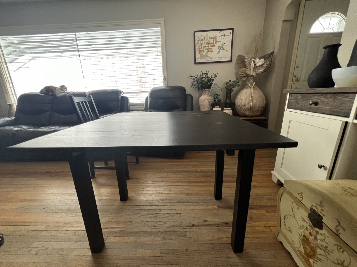 IKEA Drop Leaf Table - Black - photo 3