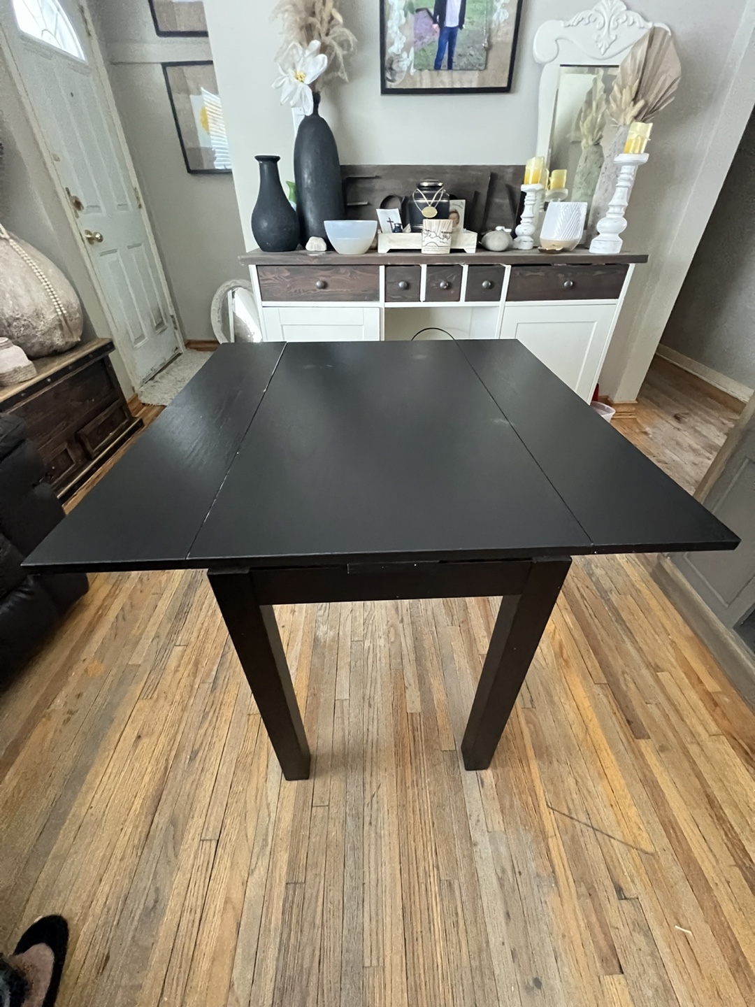 IKEA Drop Leaf Table - Black - photo 2
