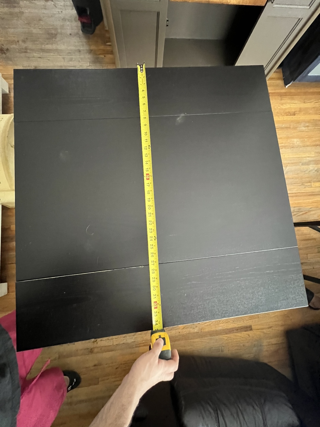 IKEA Drop Leaf Table - Black - photo 5