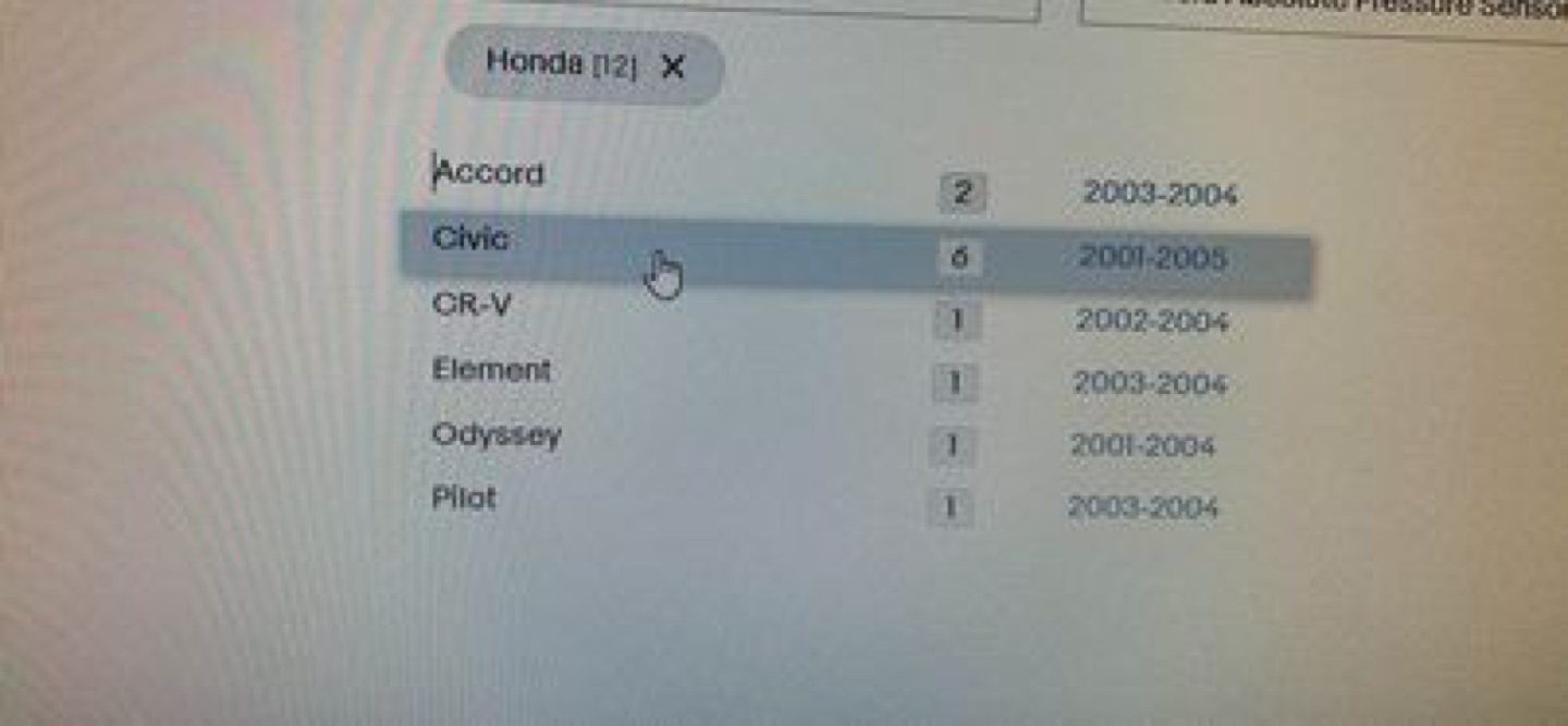 MAP SENSOR HONDA and more - photo 5
