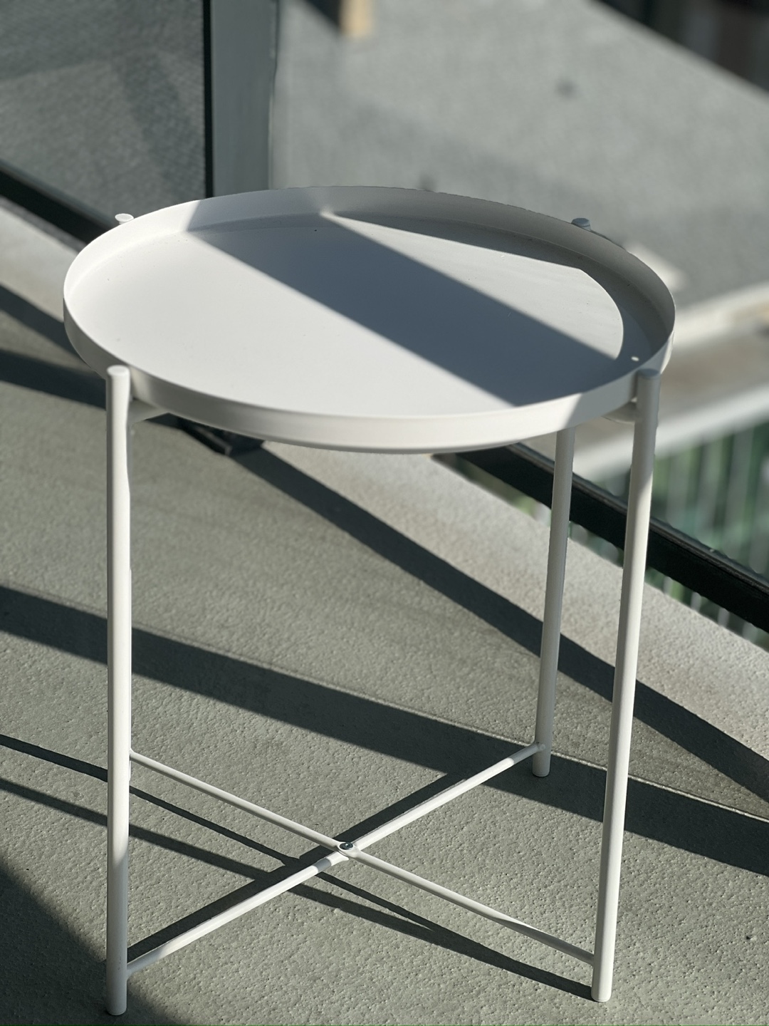 White Side Table