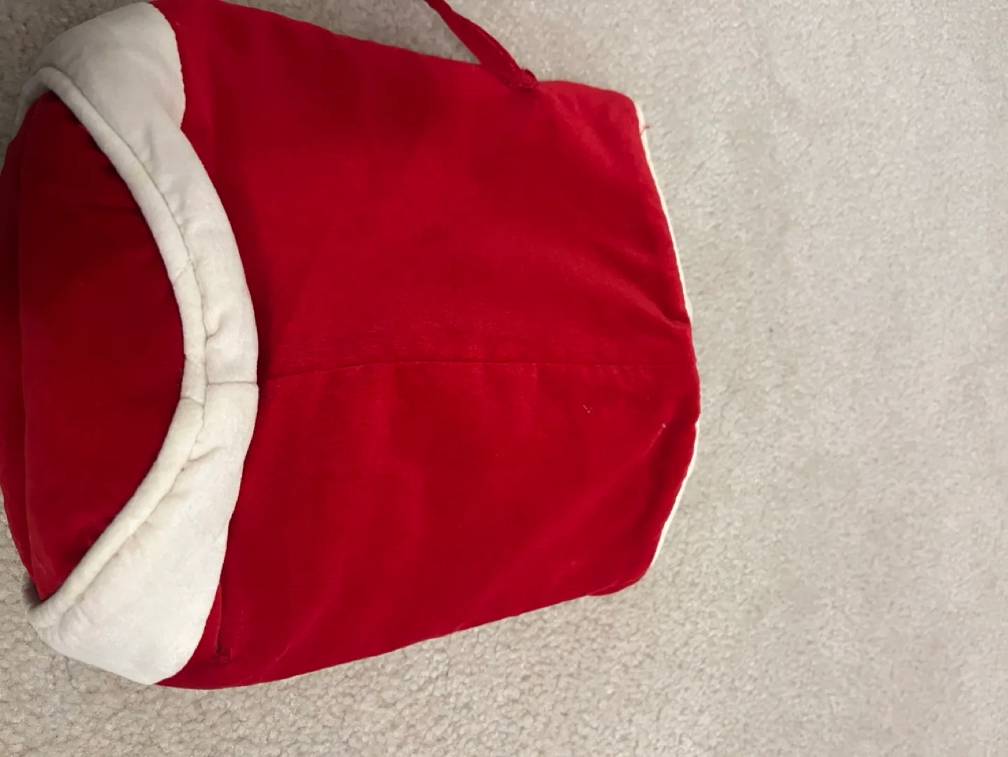 Red Velvet Christmas Stocking image indicator(2)