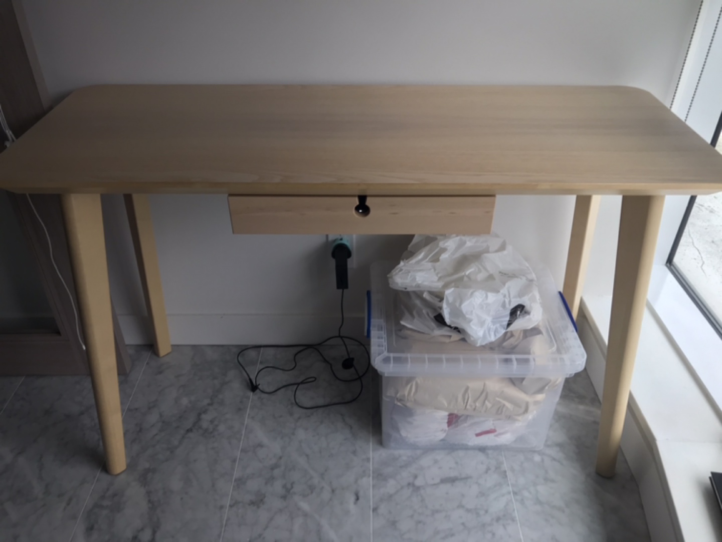 Bamboo office desk (moving sale till Jan 27)