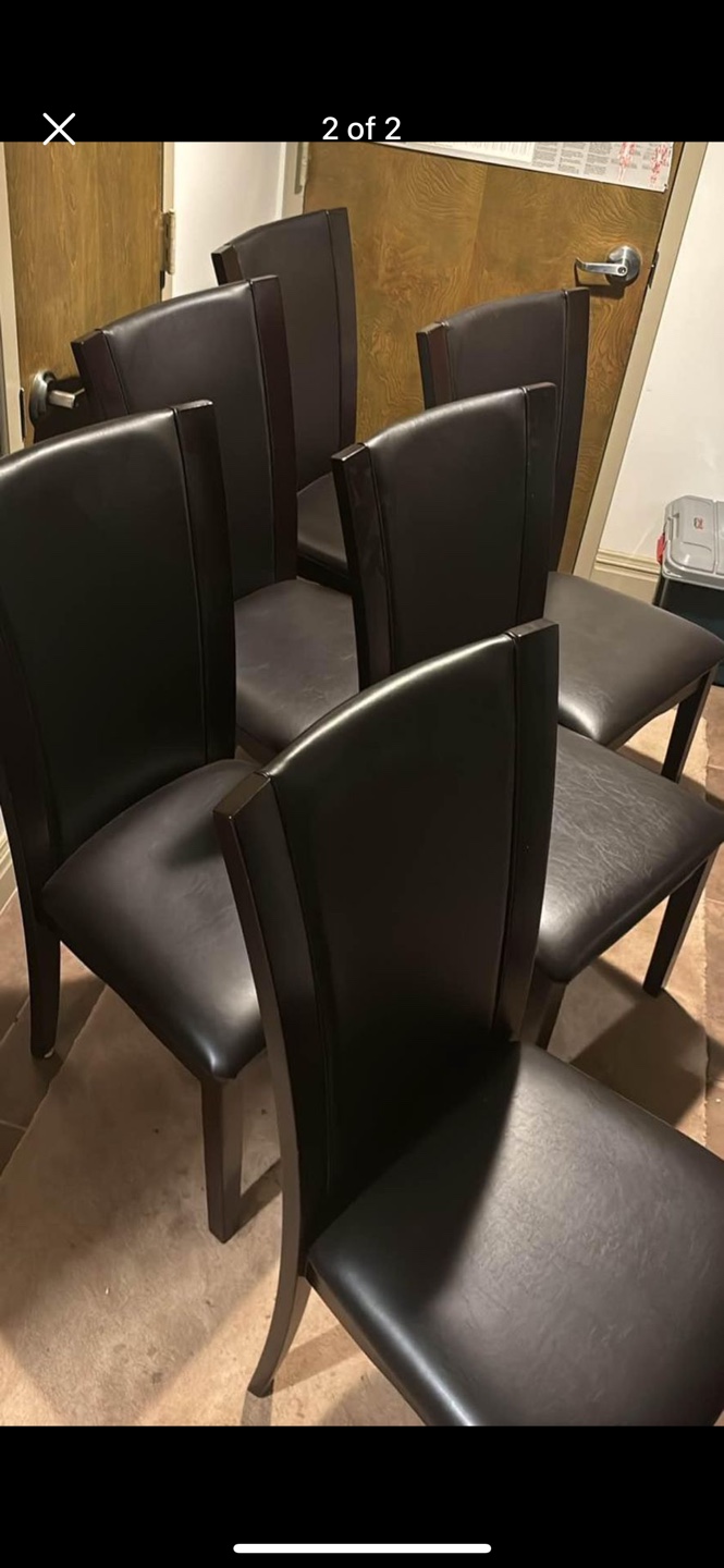 Set of 6 Dining Chairs - photo 2