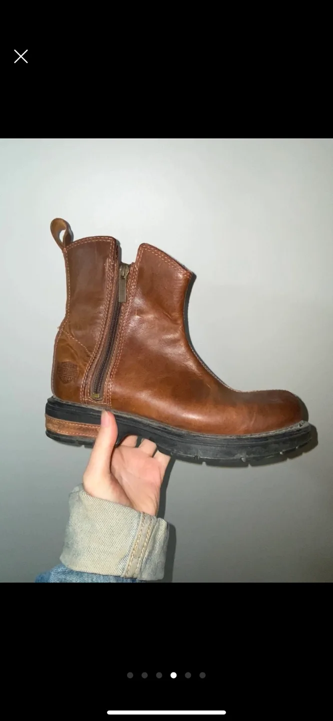 Vintage Harley Davidson boots size 9 image indicator(4)