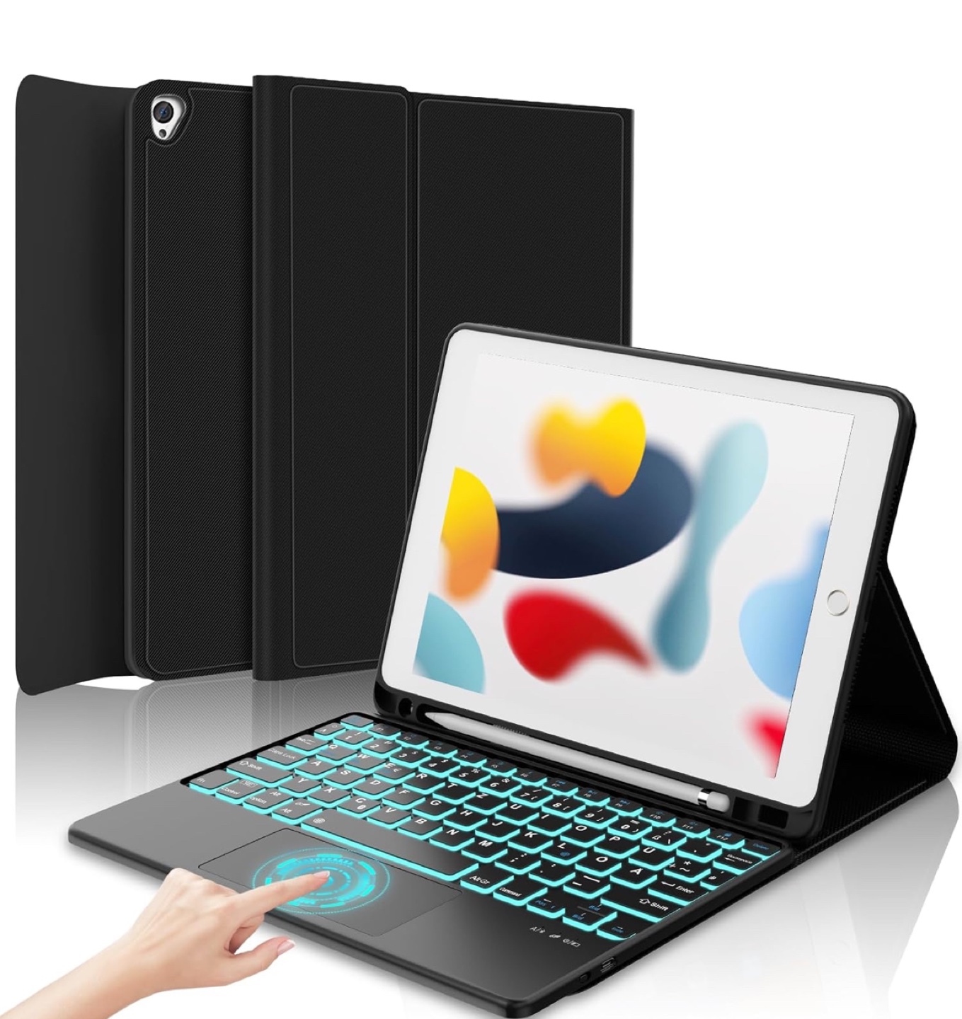 Touch Keyboard Case for iPad 9th/8th/7th Generation 10.2 inch - photo 2