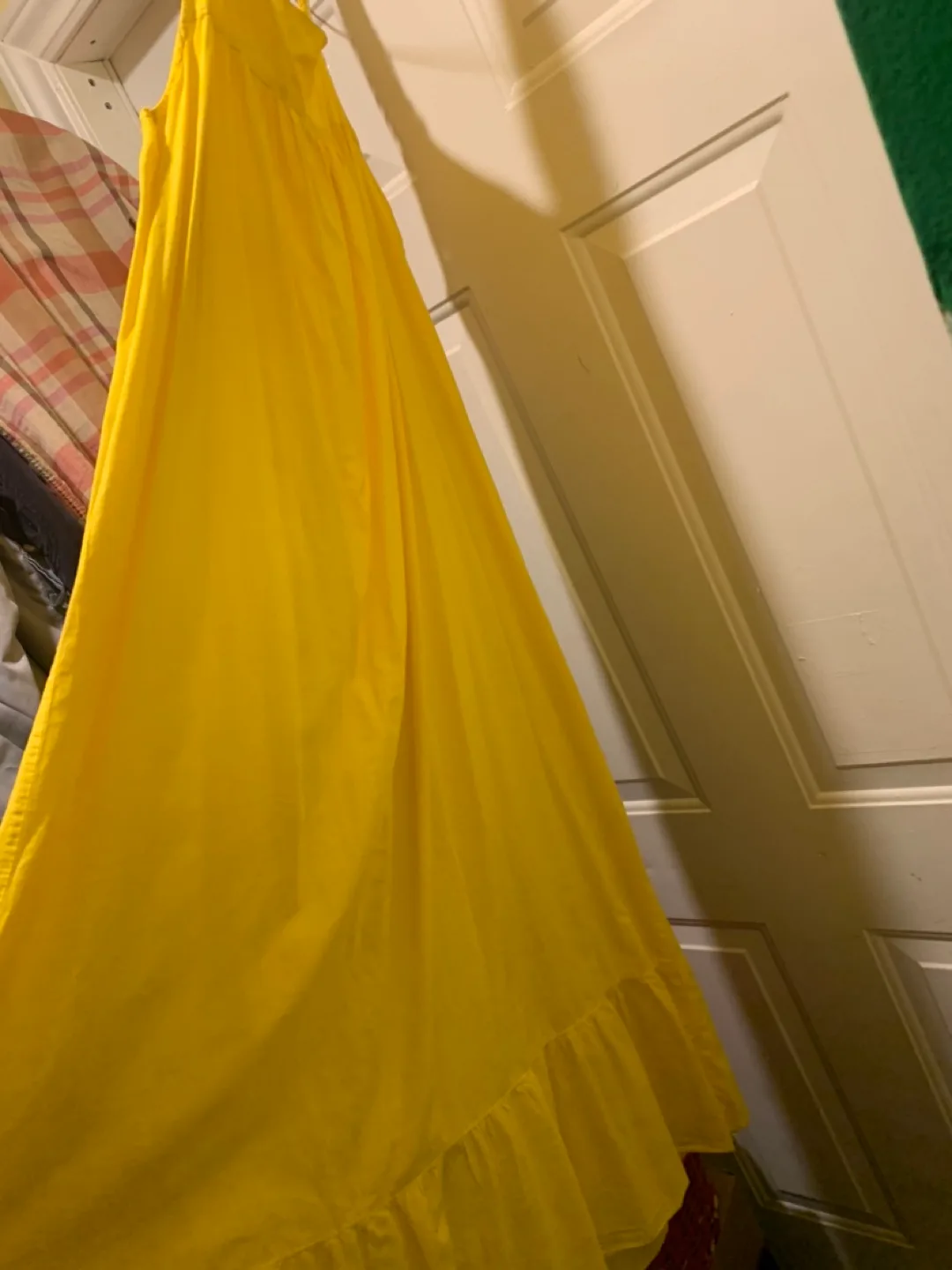 Bright yellow vintage nightgown image indicator(2)