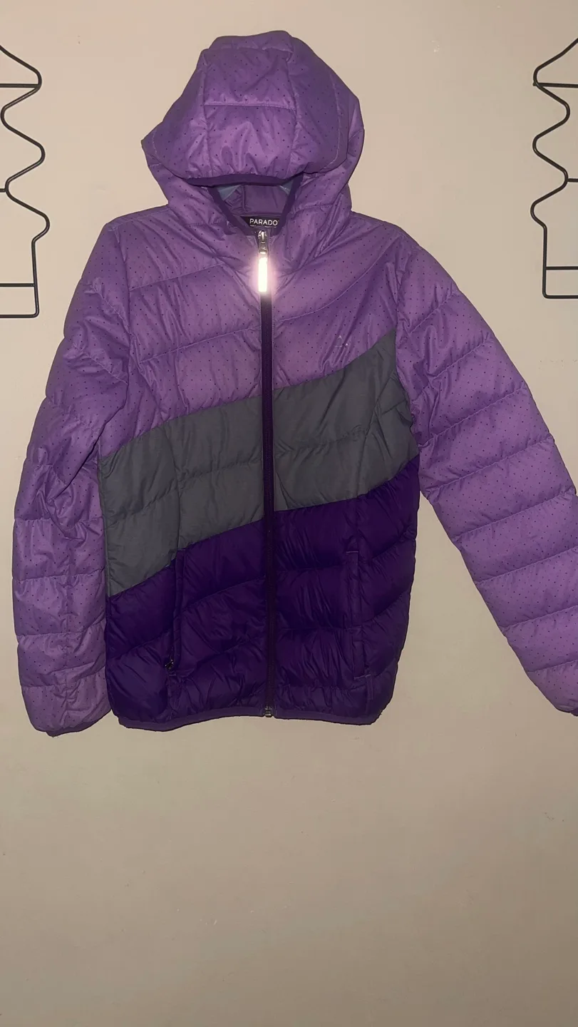 Paradox Purple Hooded Jacket Size XL/TG 14/16 image indicator(2)