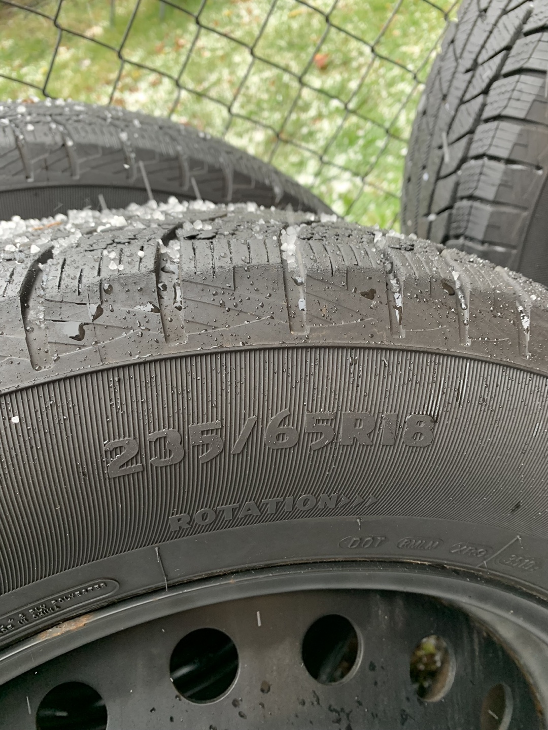 Set of 4 Winter Tires & Rims - photo 4