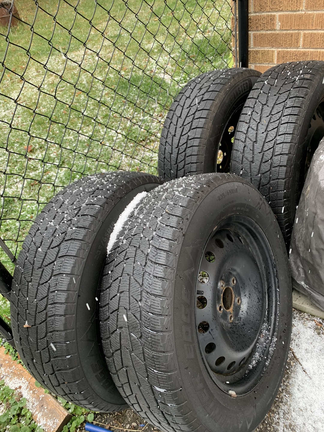 Set of 4 Winter Tires & Rims