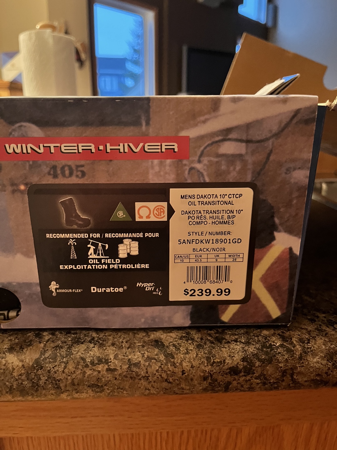 Dakota Mens Winter Boots