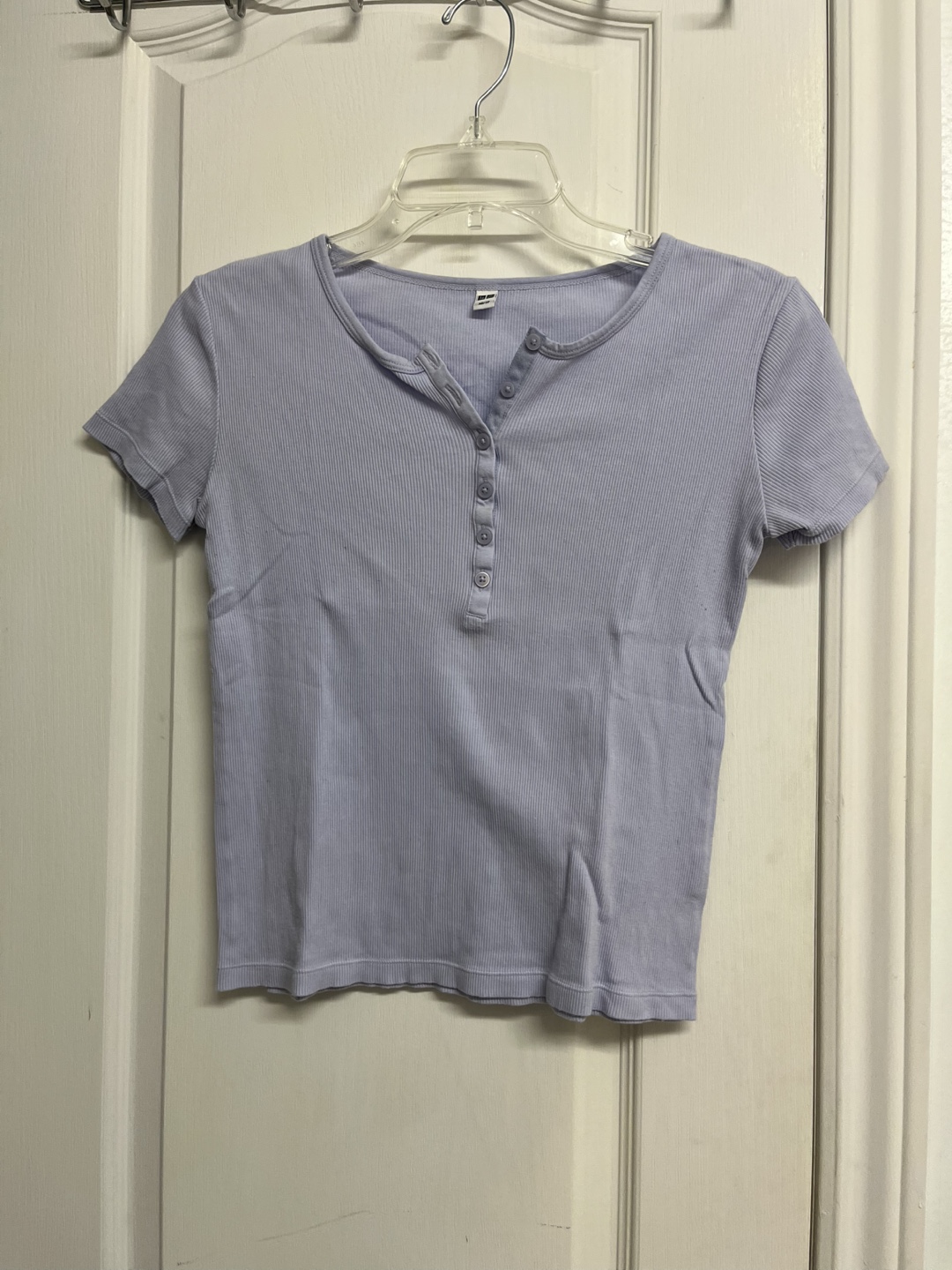 UNIQLO Ribbed Short Sleeve T-Shirt