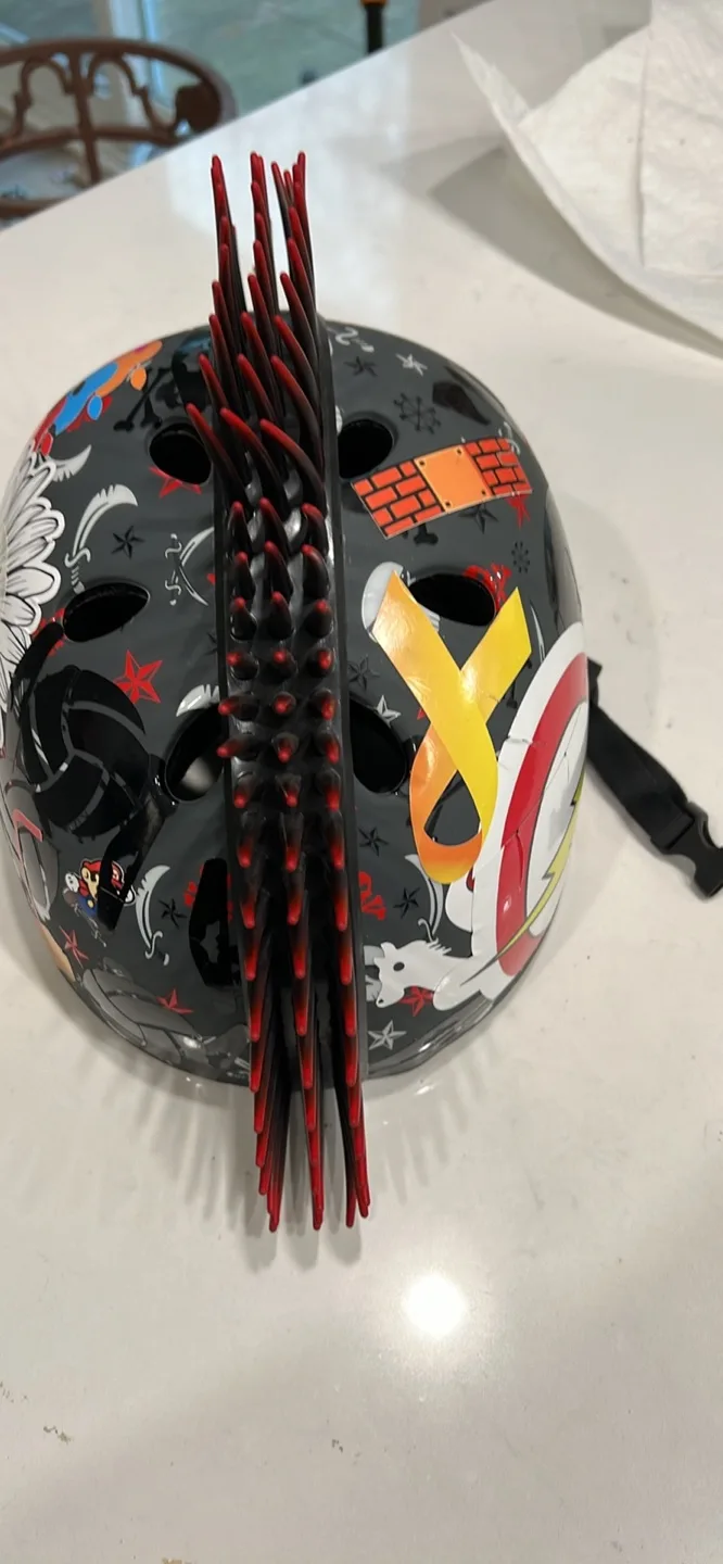 Kids Bike Helmet with MoHawk image indicator(4)