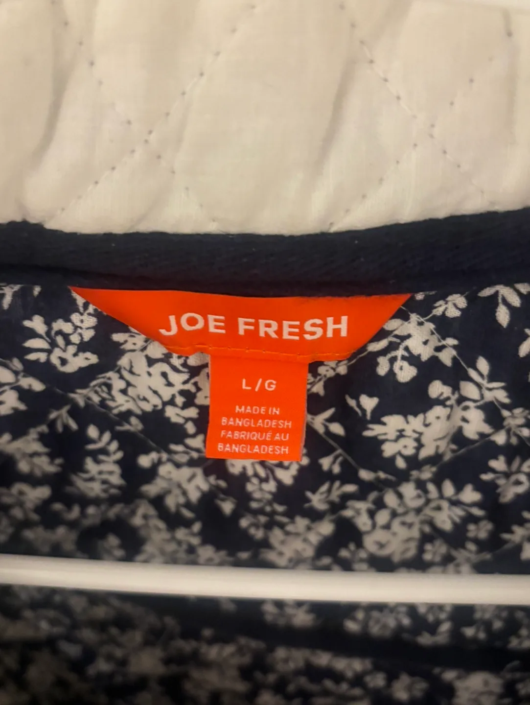 Joe Fresh White Quilted Jacket image indicator(3)