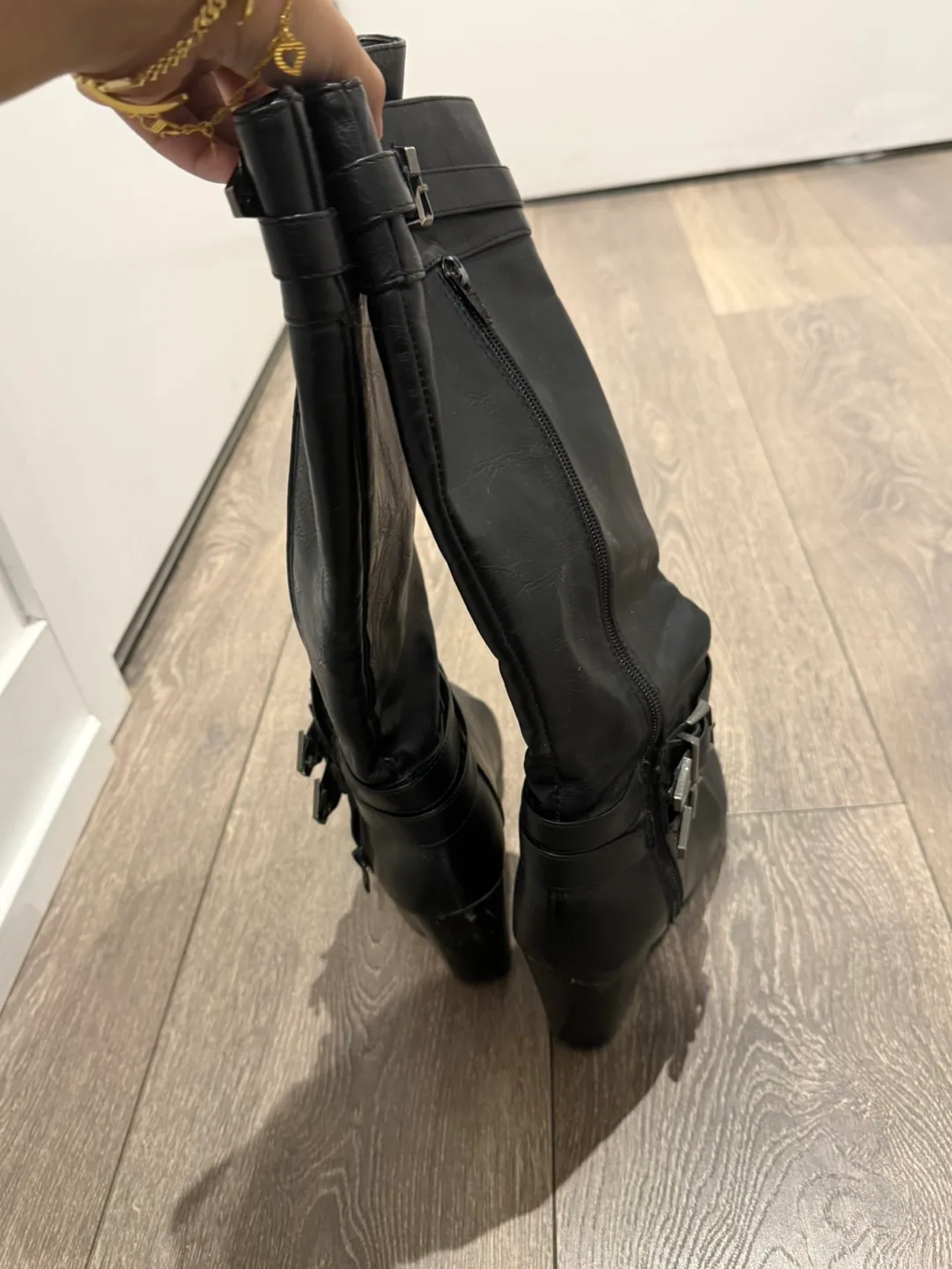 Black Knee-High Boots #freecycle image indicator(3)
