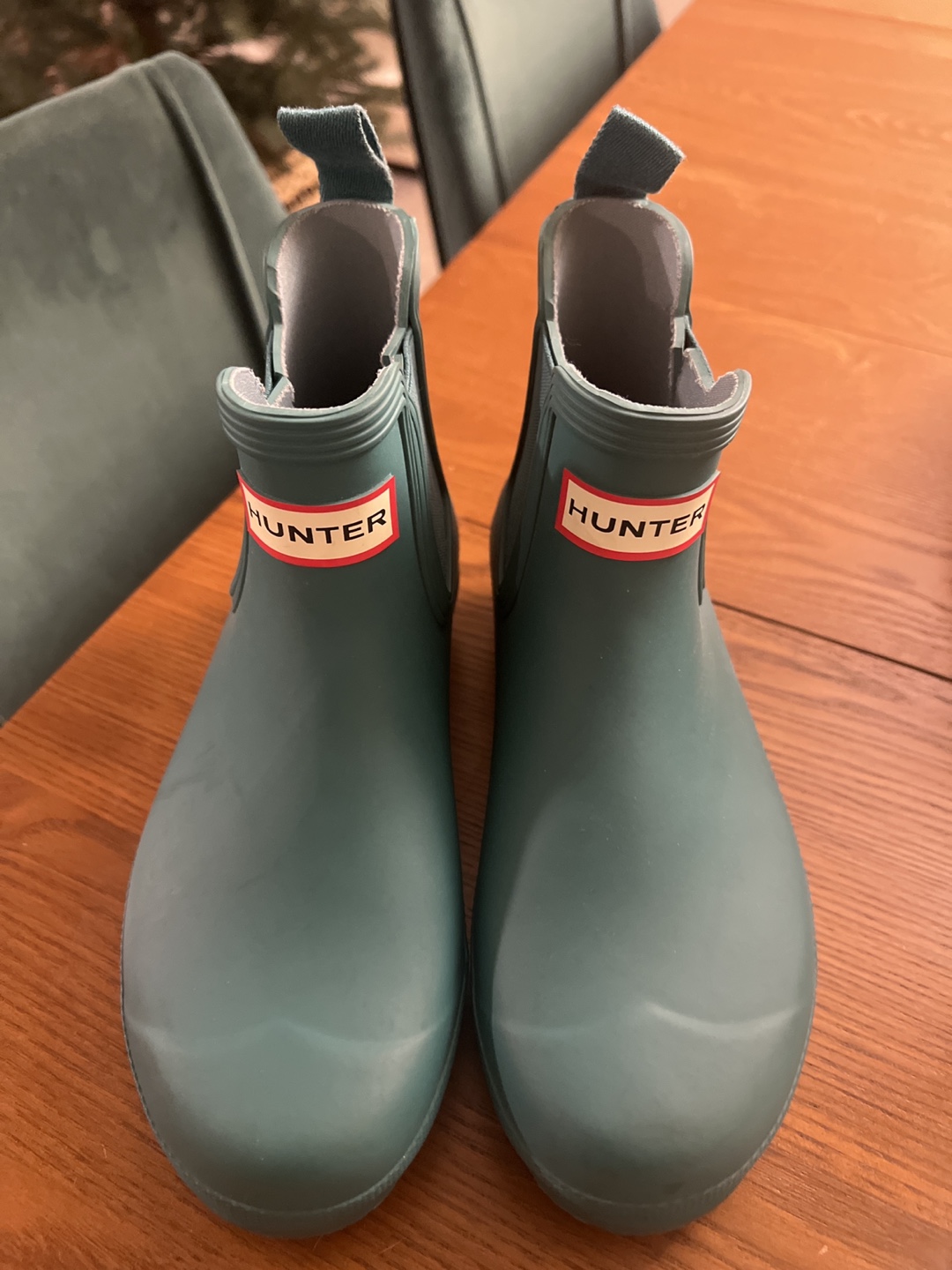 Hunter Chelsea Boots Green - photo 2