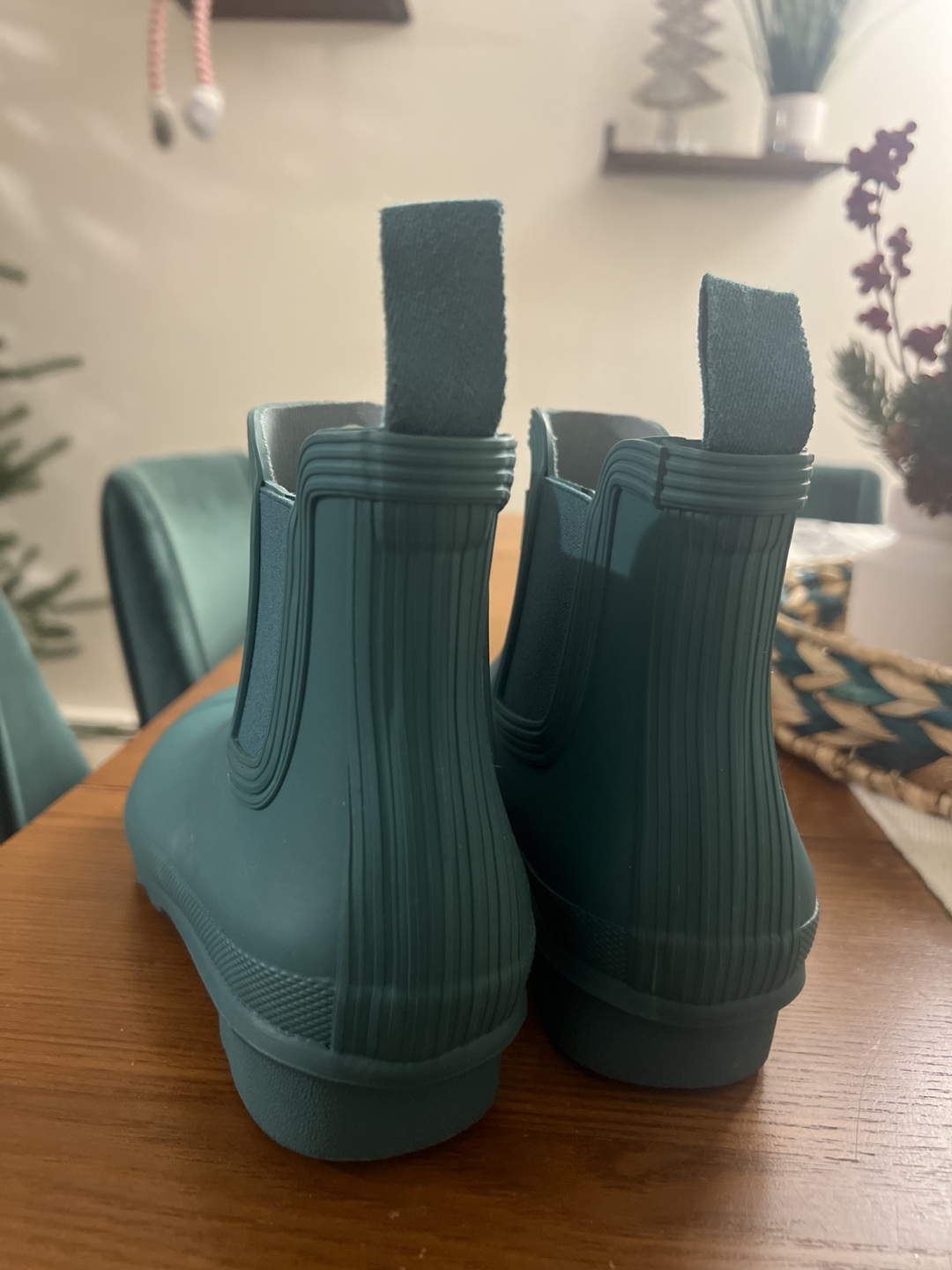 Hunter Chelsea Boots Green - photo 3
