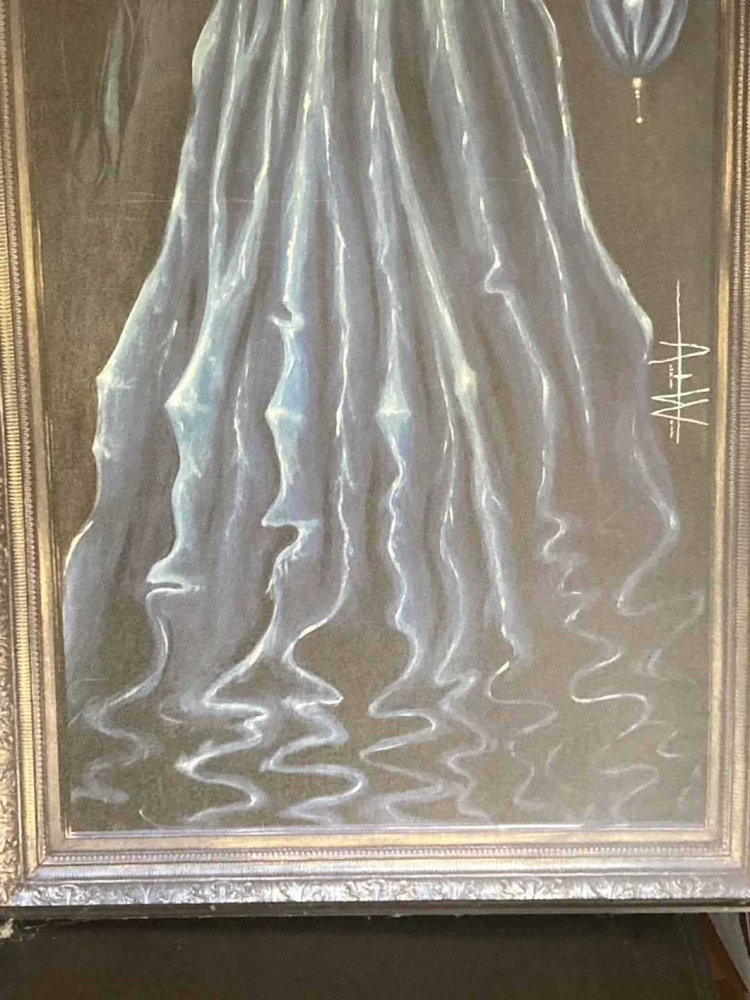 Framed Artwork of a Girl