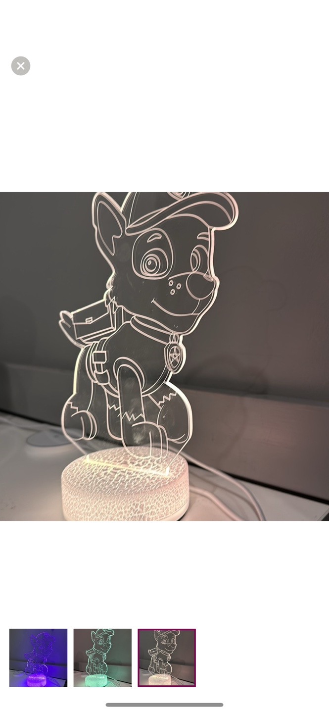 Paw Patrol Night Light