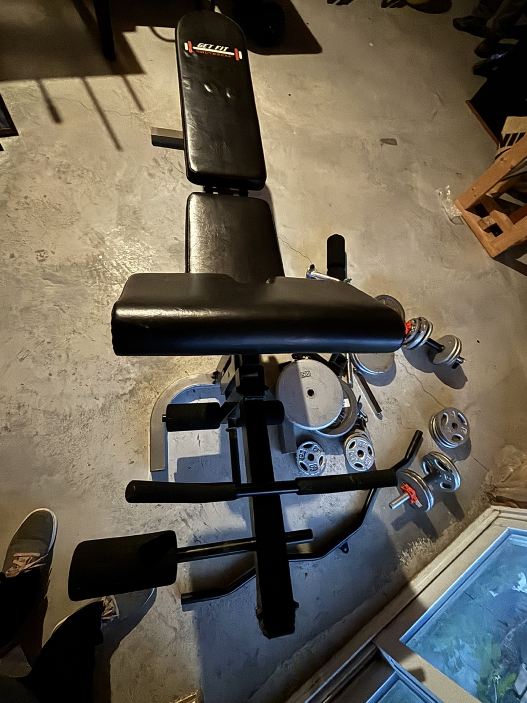 Body Break Power Cage and Weight Set