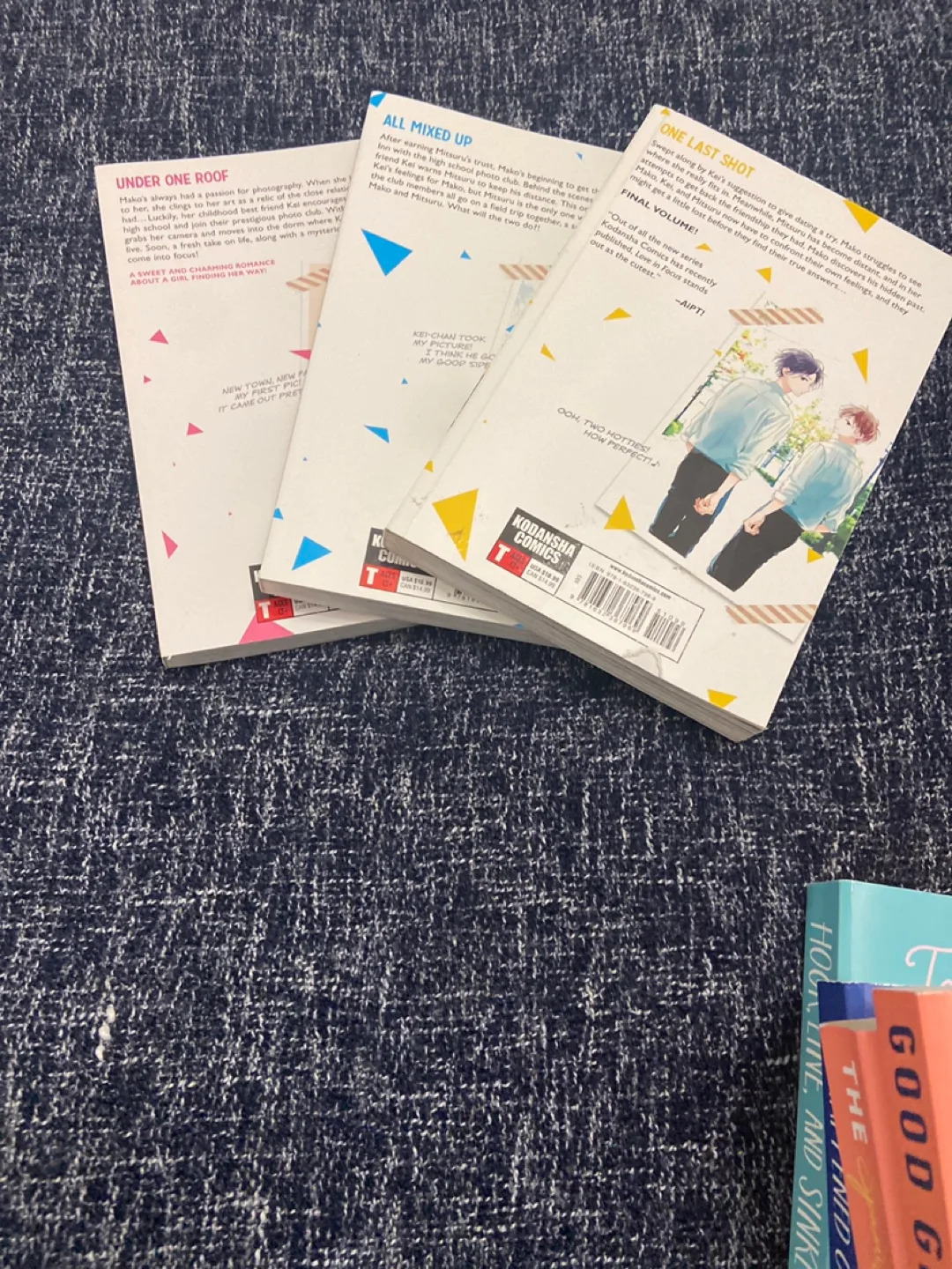 New-Love in Focus Manga Volumes 1, 2, and 3 image indicator(2)