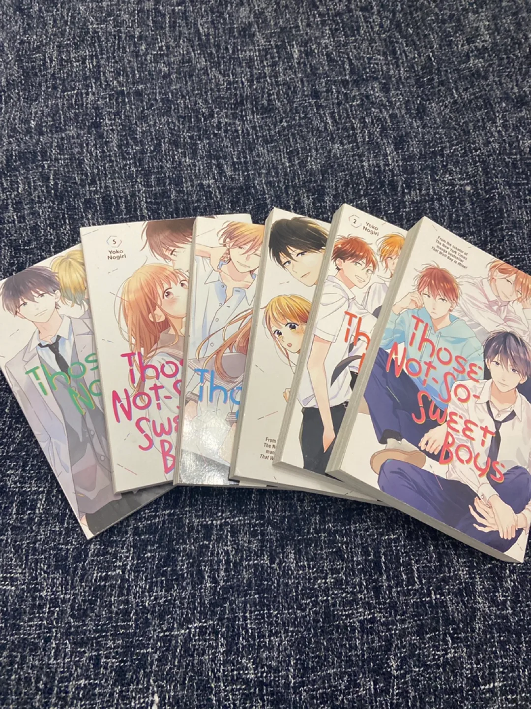 New-Those Not-So-Sweet Boys Manga Volumes 1-6 image indicator(2)