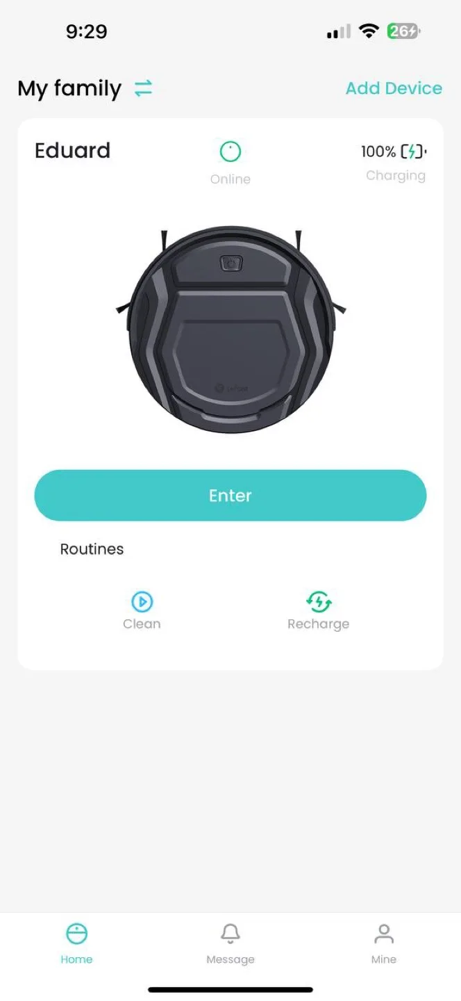 Lefant M210P Robot Vacuum Cleaner image indicator(6)