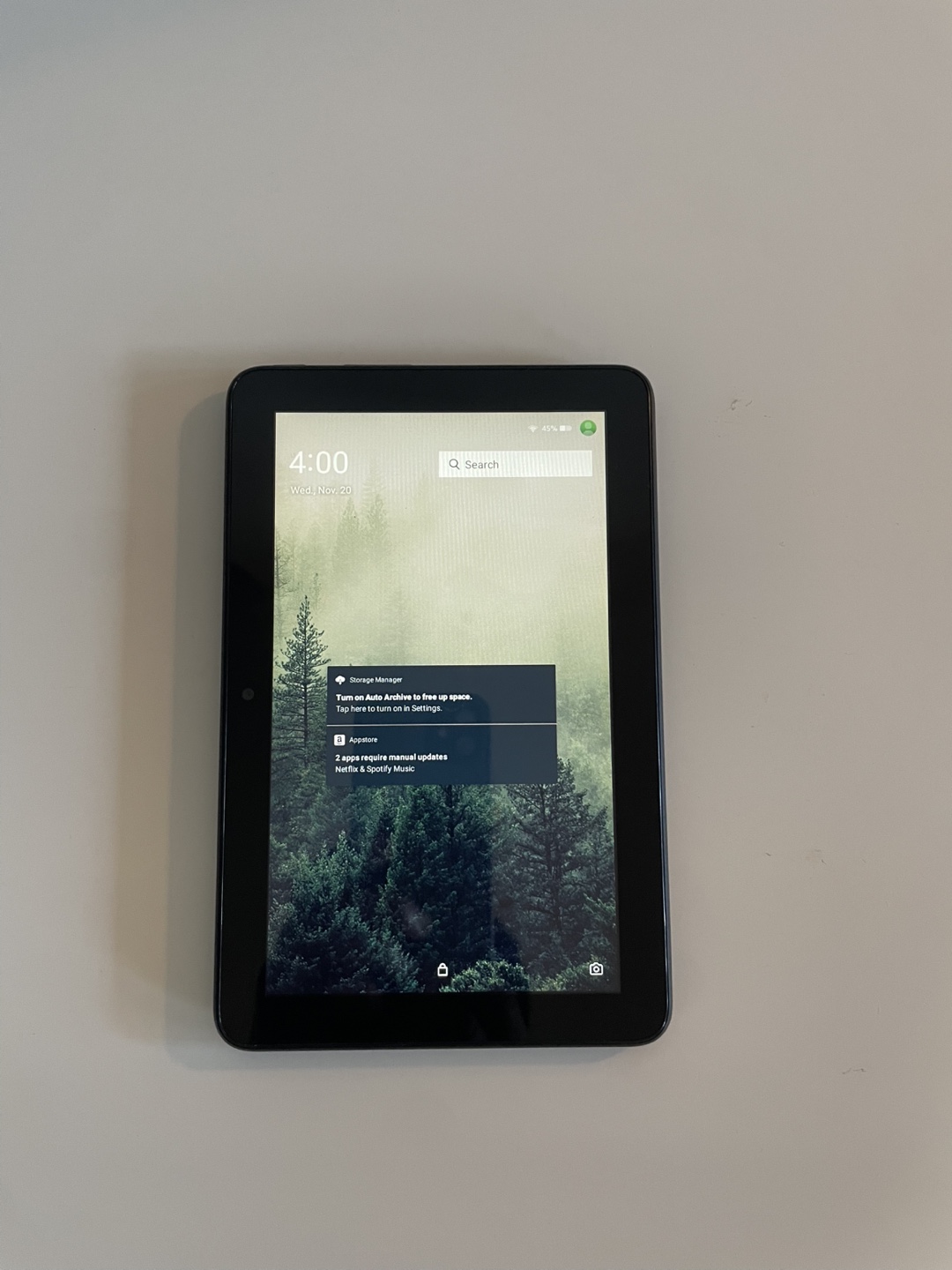 Amazon Fire 7 tablet, 7” display,16 GB, Black