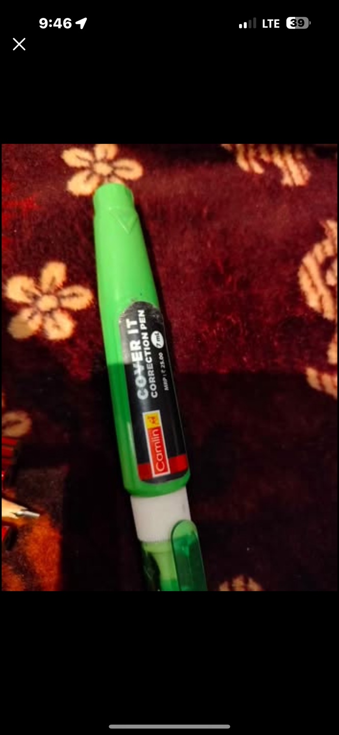 Camlin Cover It Correction Pen