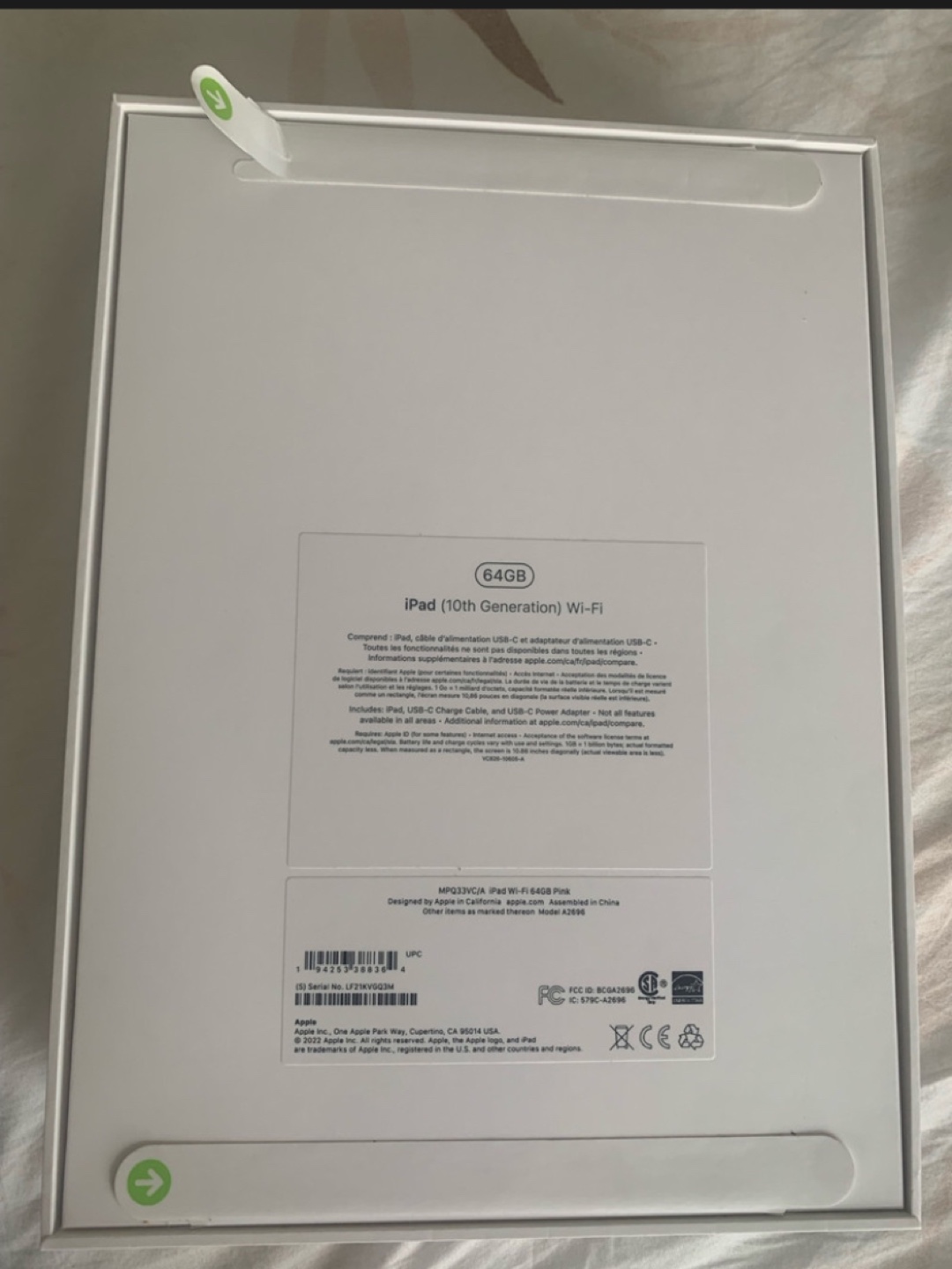 iPad (10th Generation) 64GB Wi-Fi - Pink - photo 2