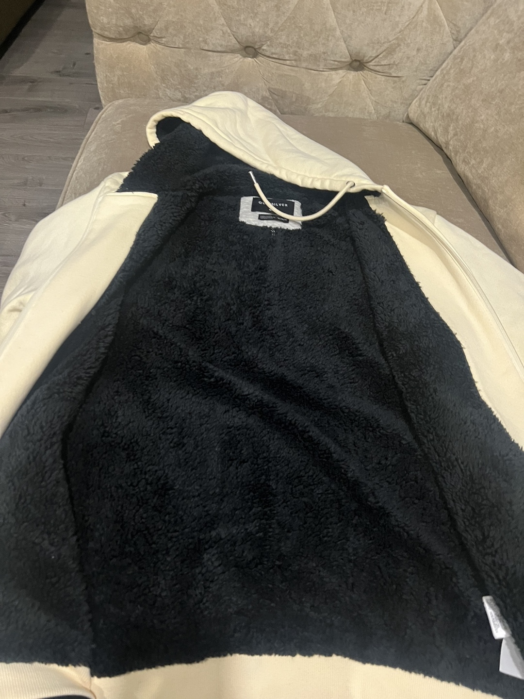 Quiksilver Mens Zip Up Hoodie #Freecycle - photo 2