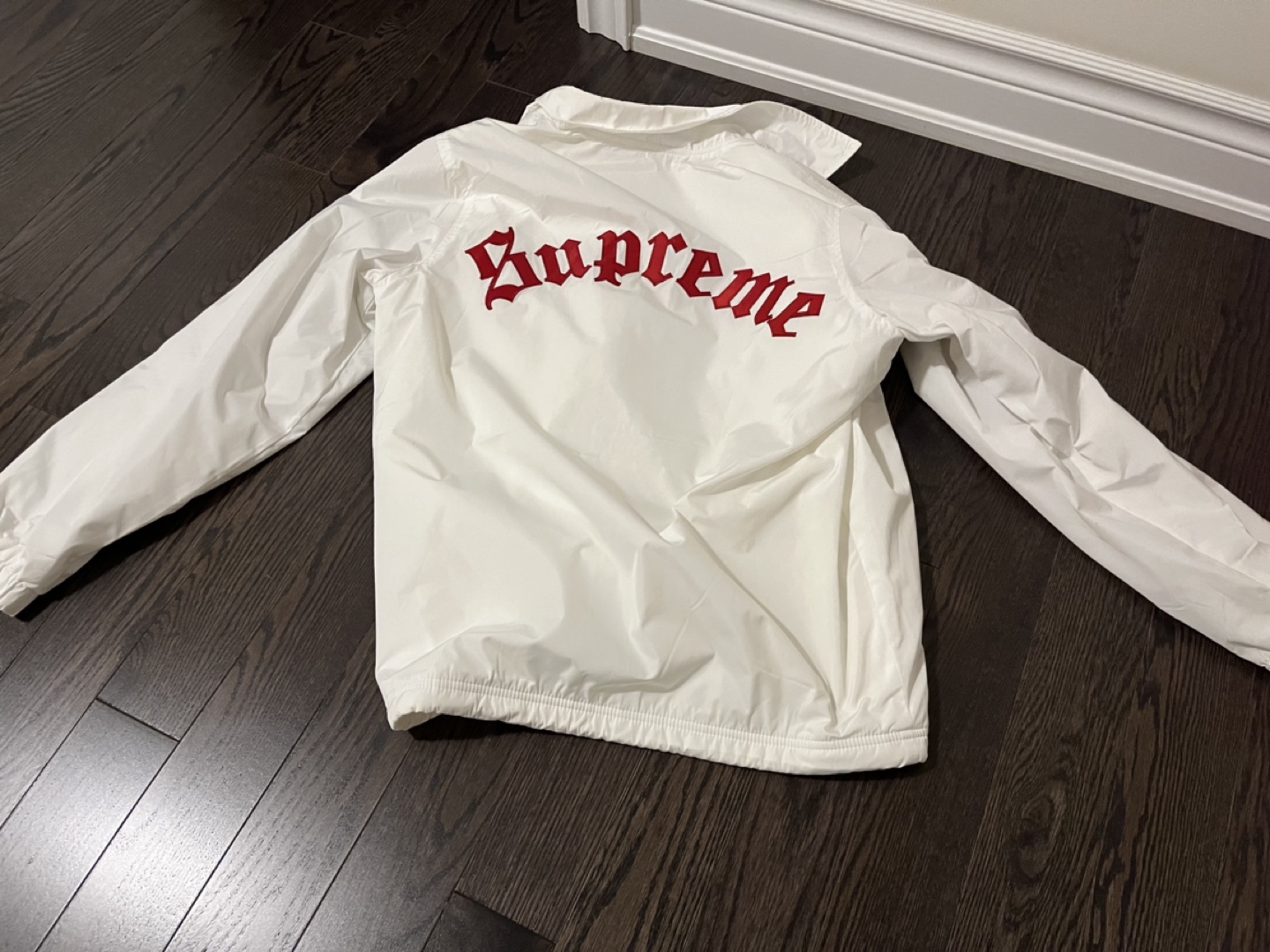 Supreme Old English Coaches Jacket