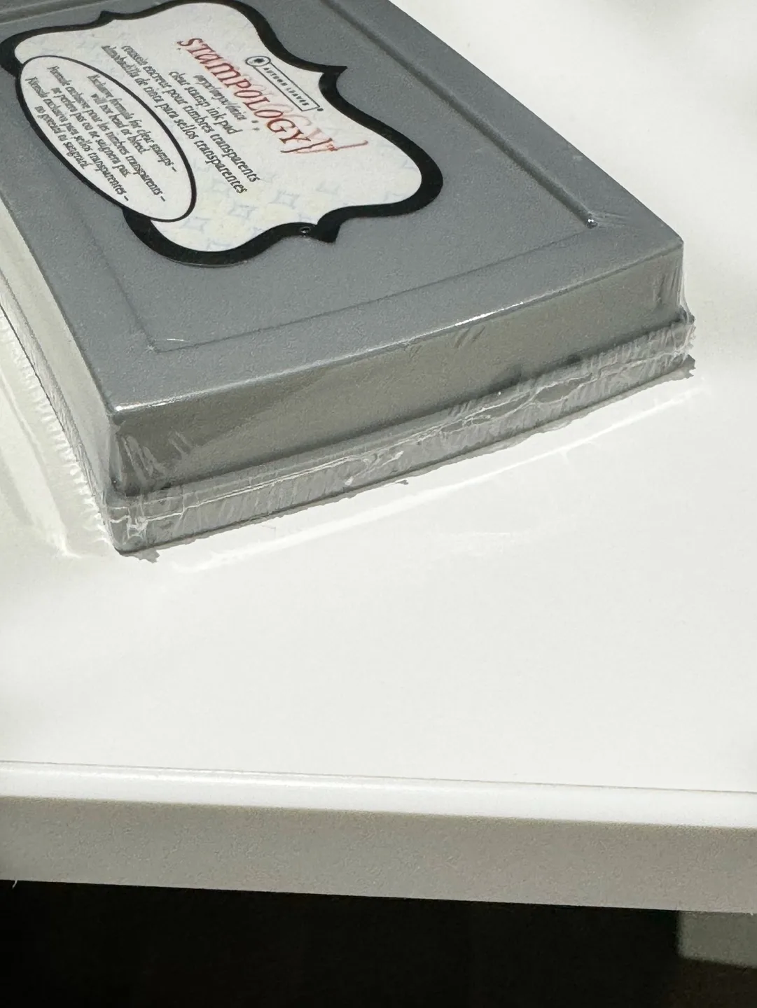 Rubber and clear stamps with unopened Stampology Ink Pad image indicator(7)