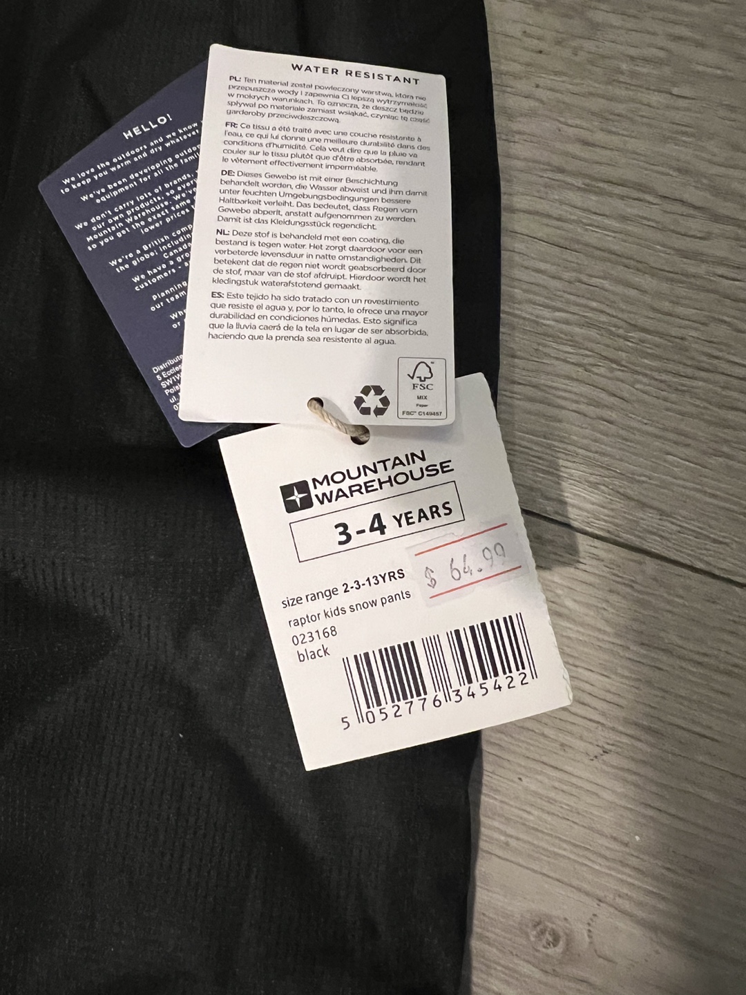 Mountain Warehouse Kids Snow Pants - photo 2