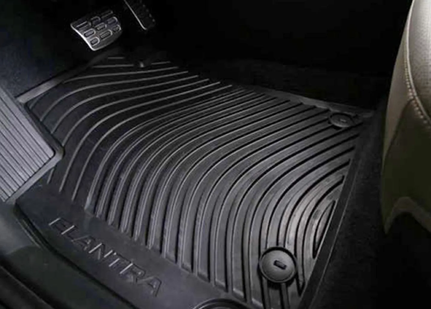 OEM Hyundai Elantra All Weather Floor Mats (2017-2020) image indicator(2)