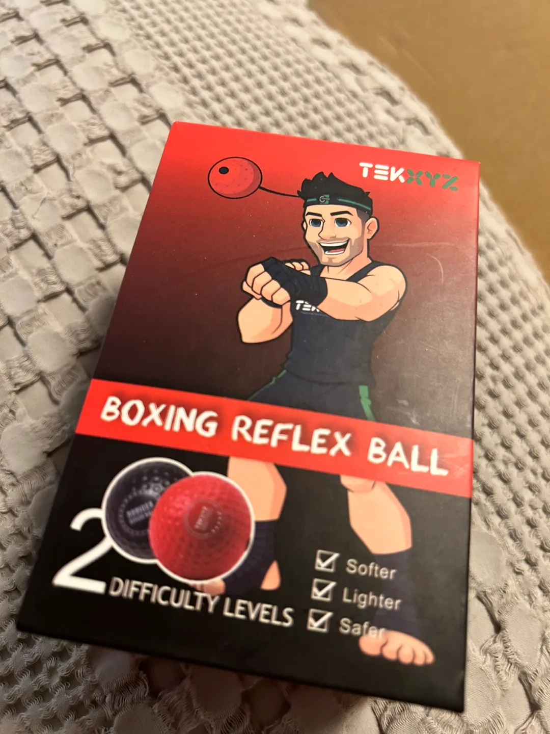 Tekyz Boxing Reflex Ball with 2 Difficulty Levels thumbnail