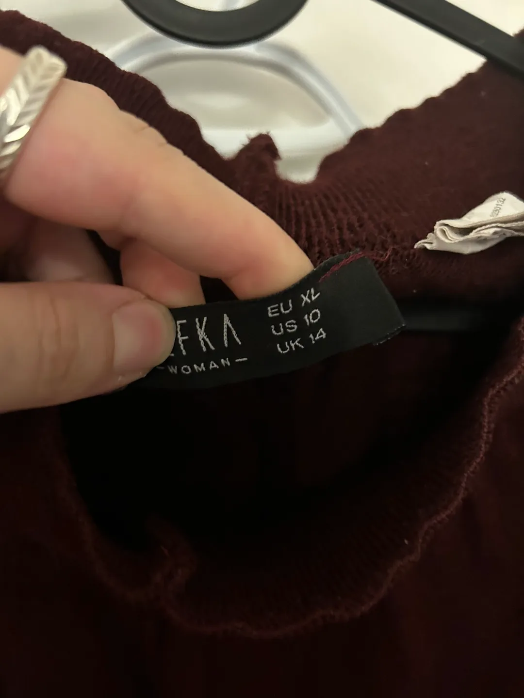Woman Maroon Cord-set for winter/fall thumbnail