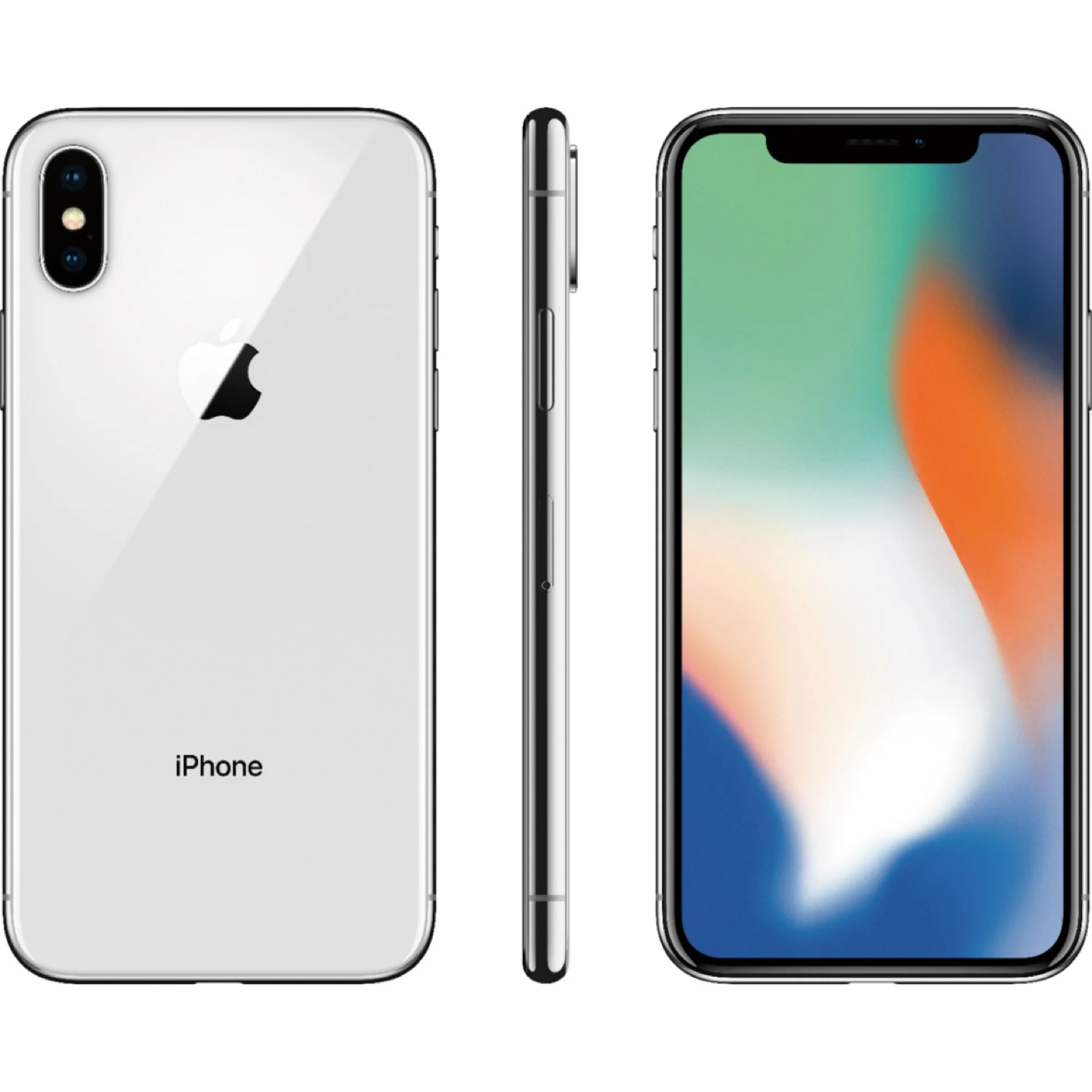 iPhone X Silver 256GB