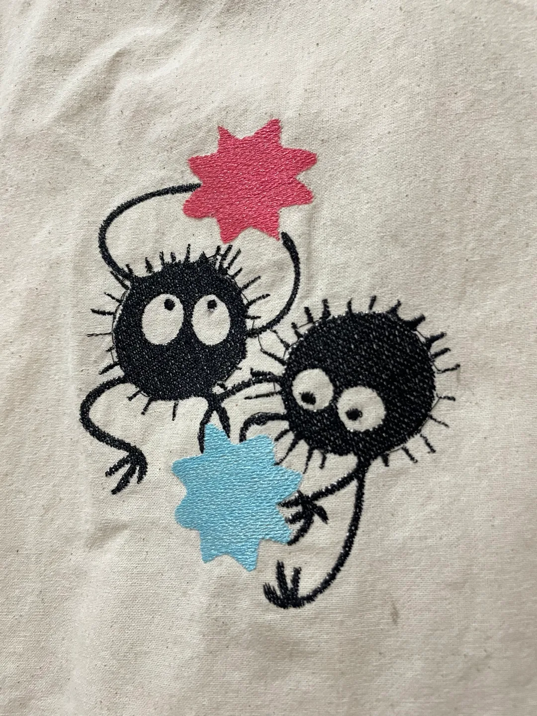 Spirited Away Soot Sprites Tote Bag image indicator(2)