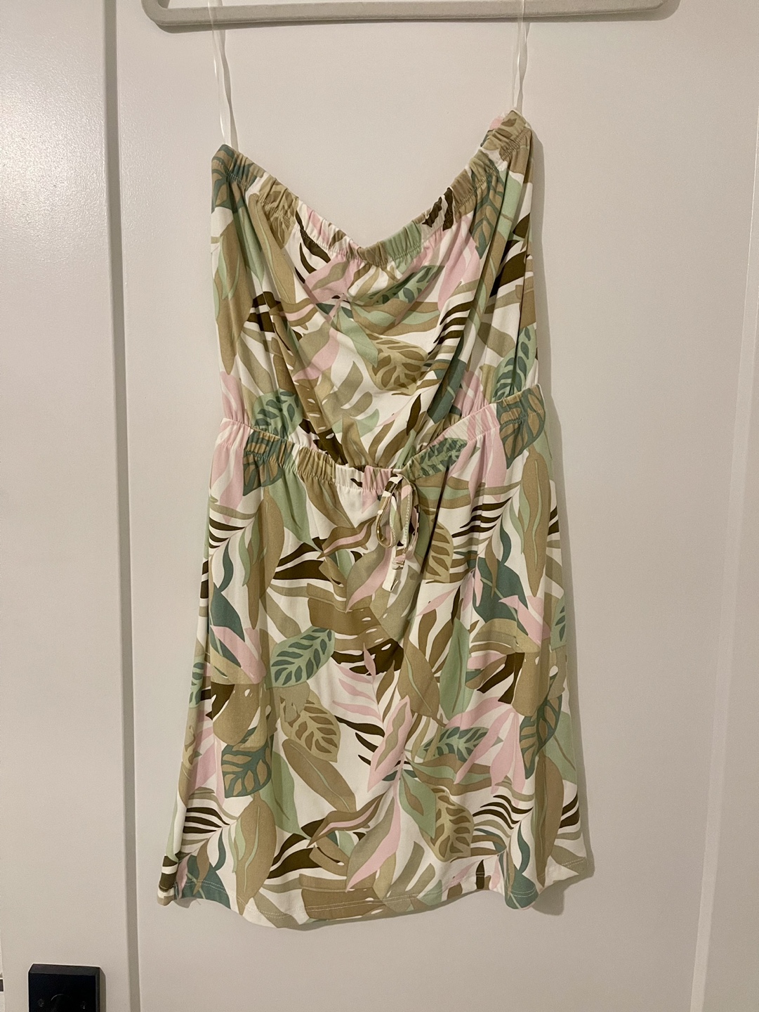 Tropical Print Dress