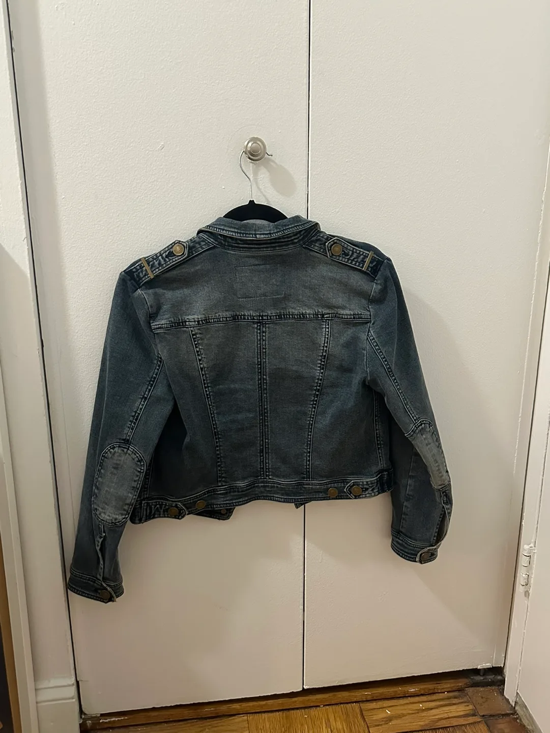 Burberry style Brit Denim Jacket image indicator(2)